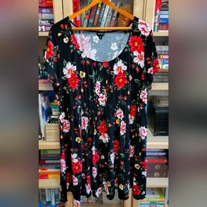 Cute Floral Mini Dress